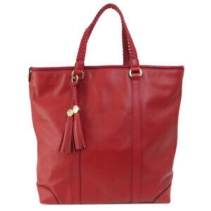 GUCCI Leather Outlet Tote Bag 336660 Black